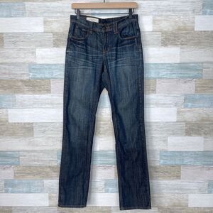 Empyre Skeletor Slim Straight Leg Jeans Dark Wash Stretch Denim Mens 30 30x32